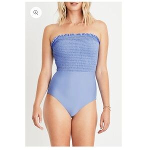 Hermoza Carrie one piece swimsuit, prairie blue, size 10, new with tags!